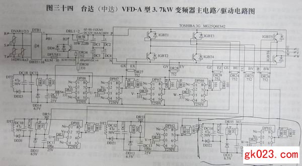 ̨VFD-A3.7KW Ƶ/·ͼ